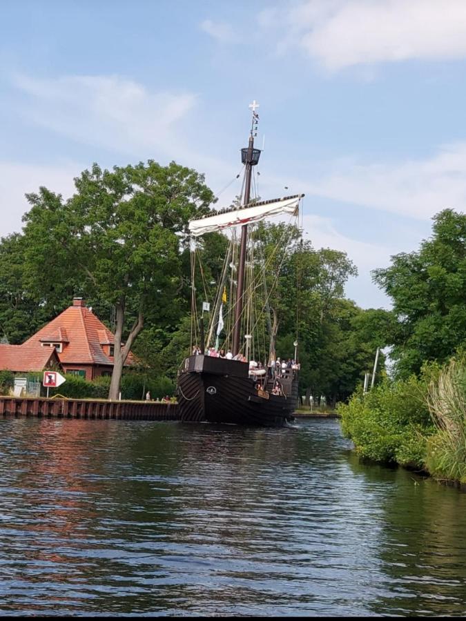 Fischerhaus Godewind 60 qm Altwarp Exterior foto